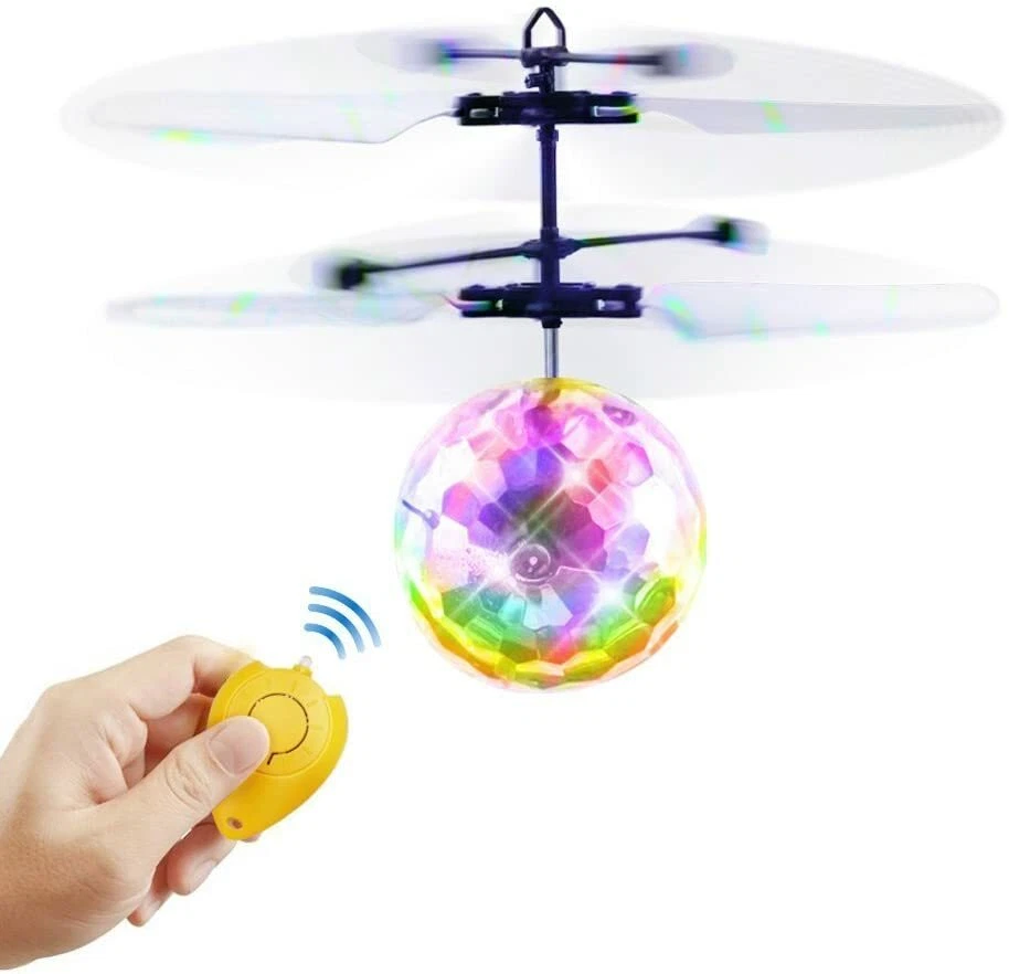 Flying Ball Baztoy Kid Child Toys Remote Control Helicopter Mini