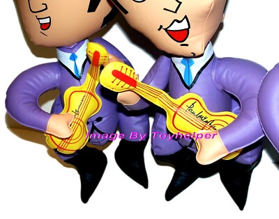 Beatles Original 1966 Inflatable Dolls Figures Nems Ultimate Gift
