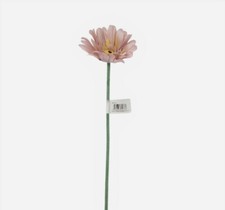 Single Stem Artificial Gerbera Daisy Flower x 50cm Tall - Large Colour Choice