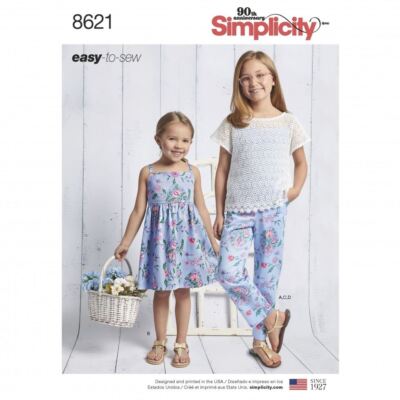 Simplicity Schnittmuster 8621 K5 (7-8-10-12-14)