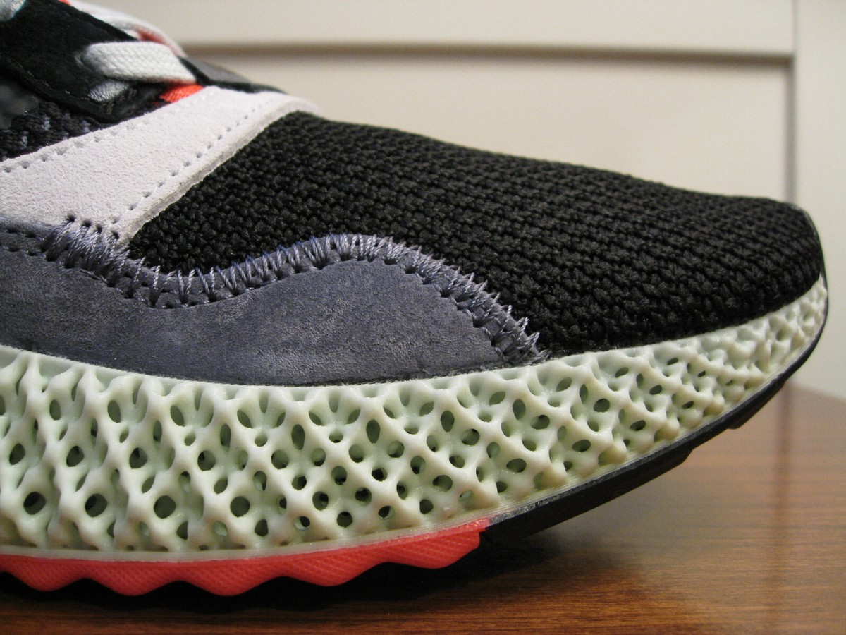 ADIDAS ORIGINALS ZX 4000 FUTURECRAFT 4D 'KELVIN SCALE' BLACK ADIDAS ORIGINALS ZX 4000 FUTURECRAFT 4D 'KELVIN SCALE' BLACK