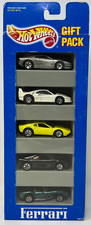 Hot Wheels 1993 - Ferrari 5 Car Gift Pack - Vintage Mattel 12405 New Unopened