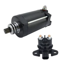 For Sea-Doo Starter Motor Spark IBR 2015 2016 2017 2018 420893830 with Relay