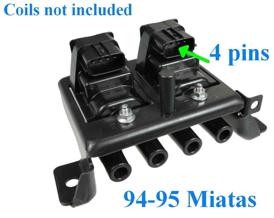 Ignition Coil Pack Engine Harness Connector Plug Pigtail For Mazda Miata 1994–1995