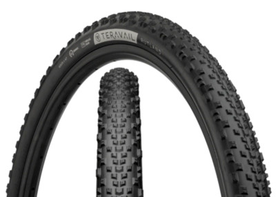 TERAVAIL rutland tire 700×42c ２本 Teravail Rutland Tire - 700 x 42, Tubeless, Folding, Black