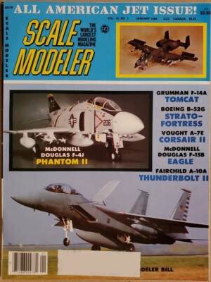 Scale Modeler Magazine - Lot of 12, 1984
