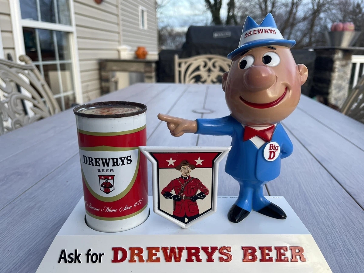 50's Drewrys Big D ビンテージ ストア ディスプレー ビール