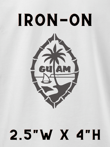 ποΈ Guam Iron-On Transfer - 2.5" Wide x 4" High - Set of 2 - Picture 10 of 11