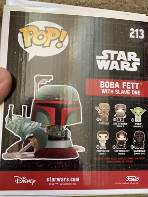 Funko Pop! Deluxe Star Wars Boba Fett with Slave One #213 Fall Con