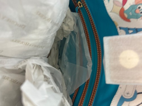 Disney Parks Dooney & Bourke Epcot Reimagined Olaf Figment Remy Tote Bag NWT!! - Picture 11 of 13