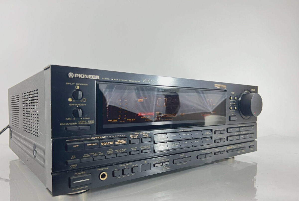 Pioneer VSX-9300 Dolby Surround Audio/Video Stereo Receiver - For