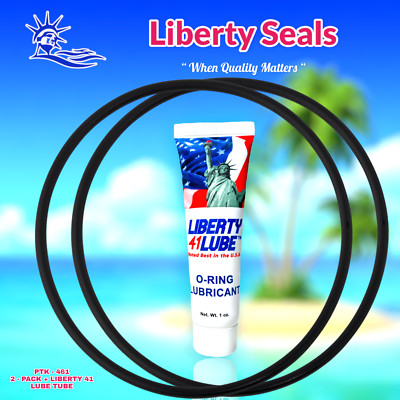 39300600 Ultra-Flow  Lid O-ring/Multiport Valve 2-PACK + LUBE TUBE Fora American