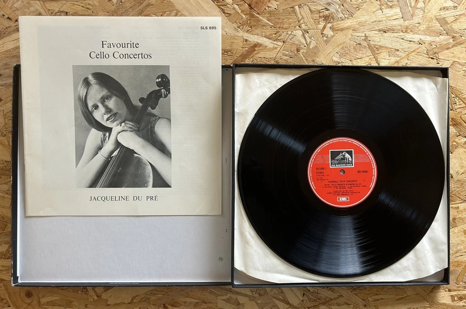 Jacqueline Du Pre "Favourite Cello Concertos" Dvořák EMI SLS 895 Ed1 Stereo EX - Image 4 of 4