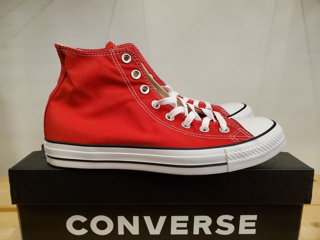 mens converse high tops red