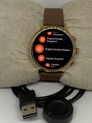 Fossil Gen 4 Authentic Digital Dial Smart Watch Custom Band FTW6018 ZA433 - 第 1/12 張圖片
