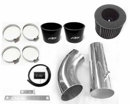 AirX Racing Black Air Intake System Kit 2PC For 2007-2013 Acura MDX 3.7L V6 - Bild 1 von 2