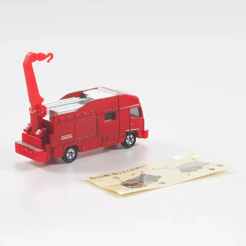 Takara Tomy Tomica 32 Sakai City Fire Bureau Rescue Work Vehicle Toy Car New - Image 3 of 4