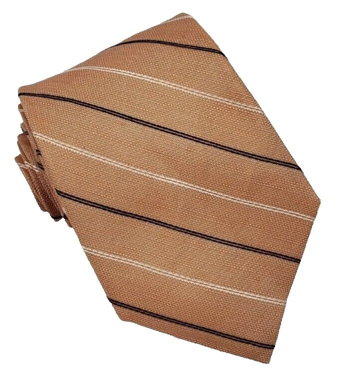 Black Brown 1826 Tie Striped Ties for Men