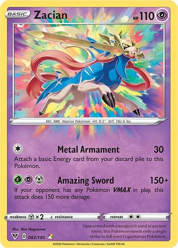 Zacian Pokémon TCG Cards