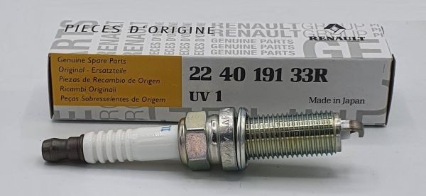 4 X GENUINE RENAULT SPARK  PLUGS 224019133R REFERENCE: ILKAR7J7G, 91121