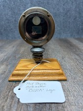 Antique 1918 Buick Logo Boyce Moto-meter Radiator Thermometer Gauge Wood Mounted Antique 1918 Buick Logo Boyce Moto-meter Radiator Thermometer Gauge Wood Mounted