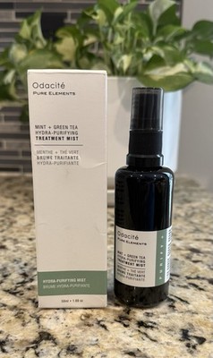 Odacite Mint & Green Tea Hydra Purifying Treatment Mist NIB 50 ML 1.69oz