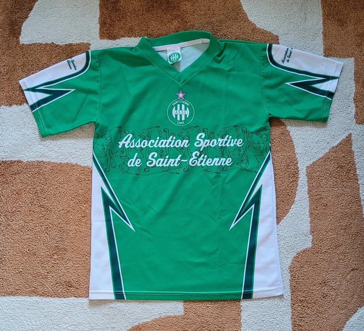 Maillot De Foot ASSE Saint-Etienne Domicile 2004/05, Duarig, Taille M, Homme, Occasion
