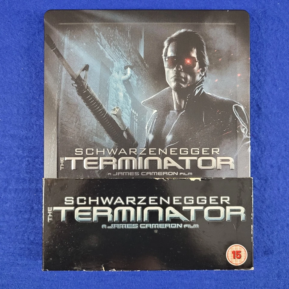 blu-ray The TERMINATOR + Quarter Slip Steelbook Edition PLAY.COM REGION FREE - Image 3 of 4