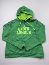 Under Armour Hoodie Sweatshirt Womens XL Gree...