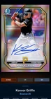 Topps Bunt DIGITAL 2026 Bowman Chrome Konnor Griffin Auto/455-Bowman best