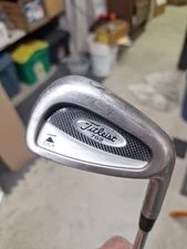 Exceptional Titleist DCI 762 8 Iron Dyn. Gold S300 Stiff Steel Orig Cord Grip