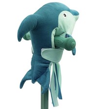 BNWT Official Micro Eco Scooter Dolphin Handlebar Soft Plush Toy