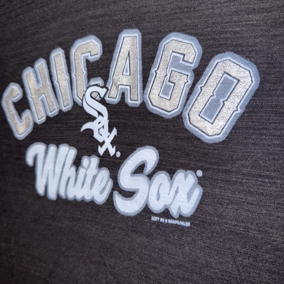 Женская футболка Soft as a Grape Black Chicago White Sox размер 3 новая без ценников - Изображение 2 из 4