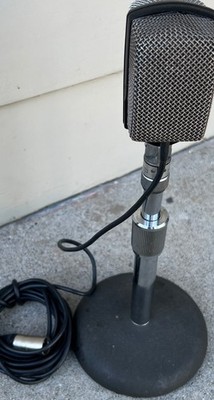 AKG D12 Vintage Dynamic Microphone 1950,s Wired With Connector Cable