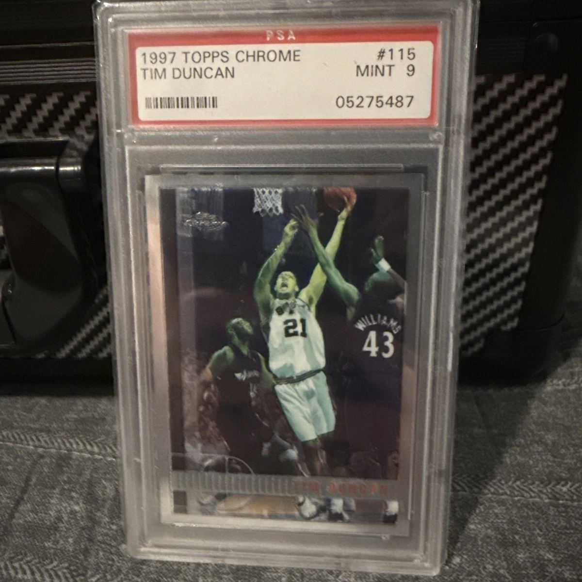 Topps Tim Duncan Basketball Rookie Sports Trading Cards for sale