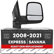 Passenger Side Mirror Compatible with 2008-2015 Chevrolet Express  GMC Savana 1