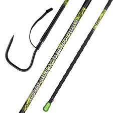 Fishing Gaff Saltwater Fish Gaff with 4-Inch Stainless Steel Fishing Hook Sol...