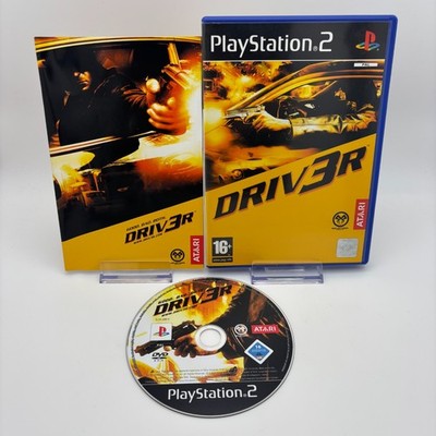 Driver 3 (aka Driv3r) (PAL Sony PS2, 2004) *Near Mint* Komplett *Disc Top*
