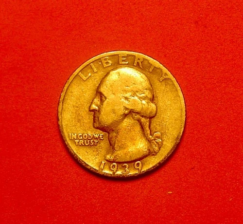 1939 S SILVER WASHINGTON QUARTER