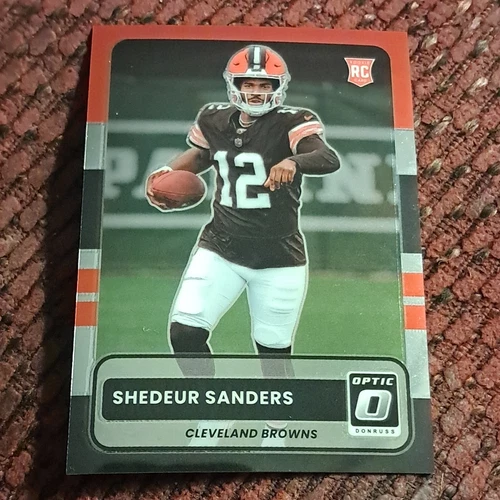 2025 Donruss Optic Shedeur Sanders Base (RAW)