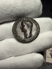  Gaius Caligula AE As Bronze Roman Coin 37-41 AD VF/VF