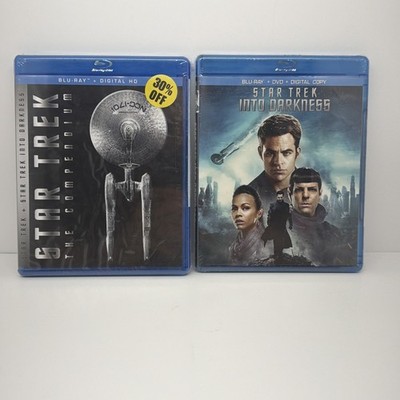 Star Trek - The Compendium (Star Trek + Star Trek : Into Darkness) (Blu-ray) NEW