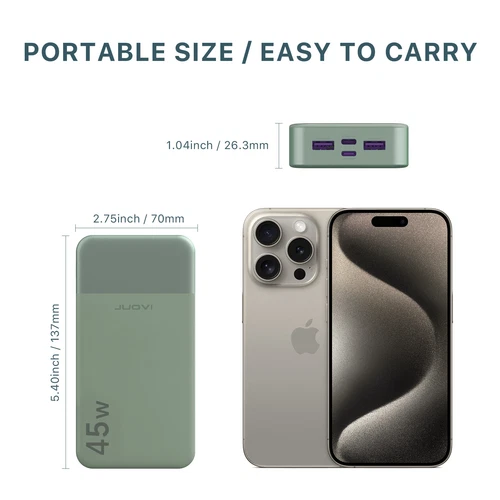 45W PD Portable Power Bank 20000mAh Charging External Battery Charger For Phone image 6