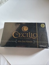 Cecilio Alto Saxophone Reeds Eb 2.0 Box Of 10 1-Package-New Sealed