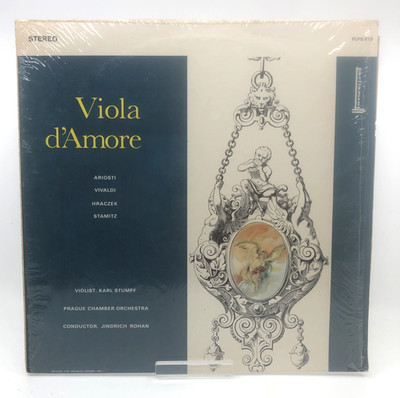 ATTILIO ARIOSTI VIOLA D' AMORE PARLIAMENT PLPS-613 Romania VINYL LP Surface NM