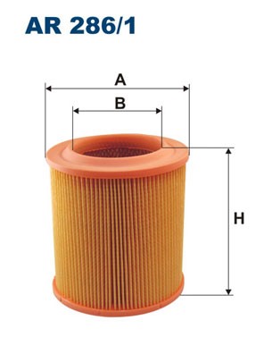 FILTRON AR 286/1 Air Filter for LAND ROVER,LOTUS,ROVER