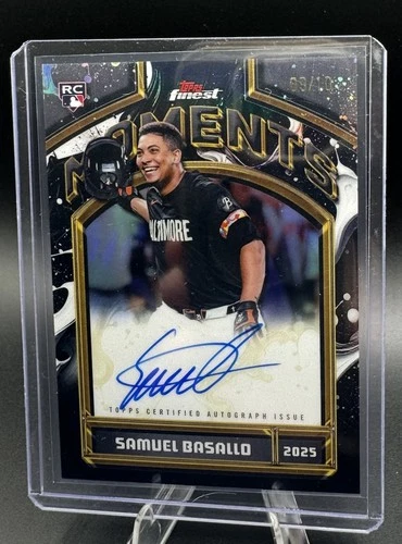 2026 Topps Finest Samuel Basallo Base (RAW)