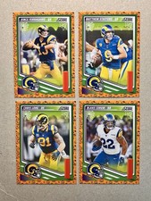 4-card RAMS 2025 Score Pumpkin - STAFFORD, CORUM, FERRAGAMO, LONG
