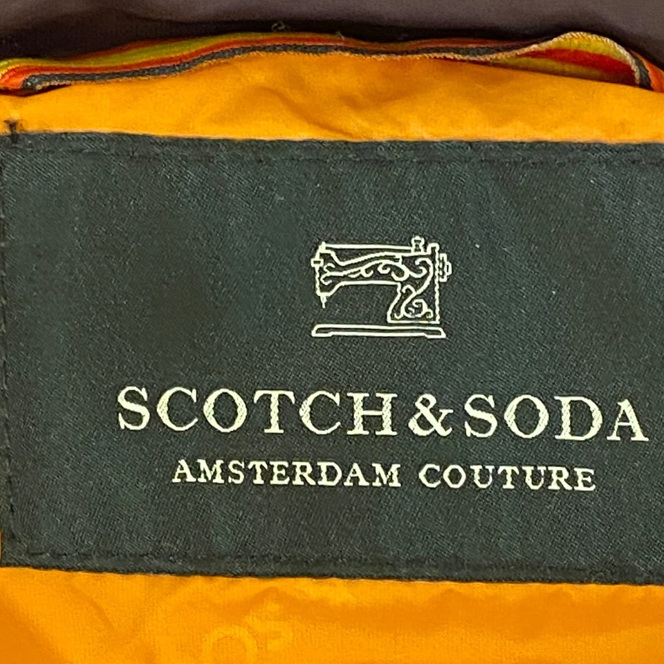 Chaqueta cortavientos Scotch & Soda para hombre pequeña ligera ropa deportiva con capucha Foto 3 de 4