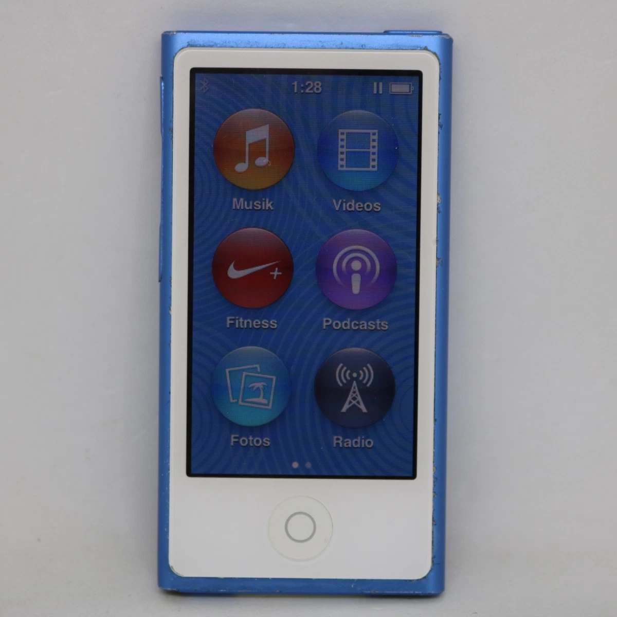Apple iPod nano 7. Generation Blau (16GB) MP3 Player / Bluetooth / Händler